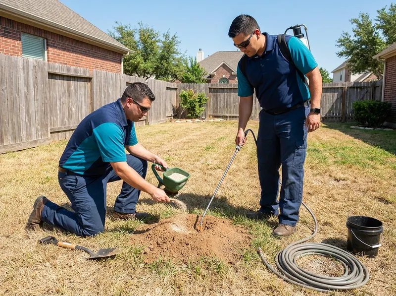 Ant Colony and Mound Control in Houston, TX